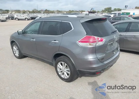 2016 Nissan Rogue Sv from USA, damaged, VIN KNMAT2MV3GP660998